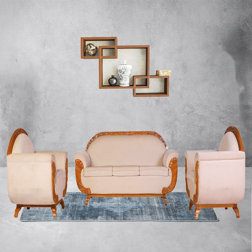 Ornamental Carving Design Sofa Set 